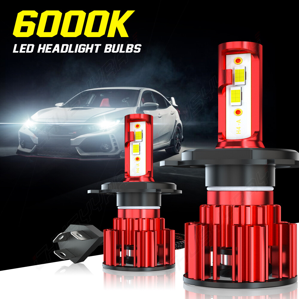 For Smart Fortwo 2016 – 2018 LED Headlight Fog Light High Low Beam Bulbs H4+H11