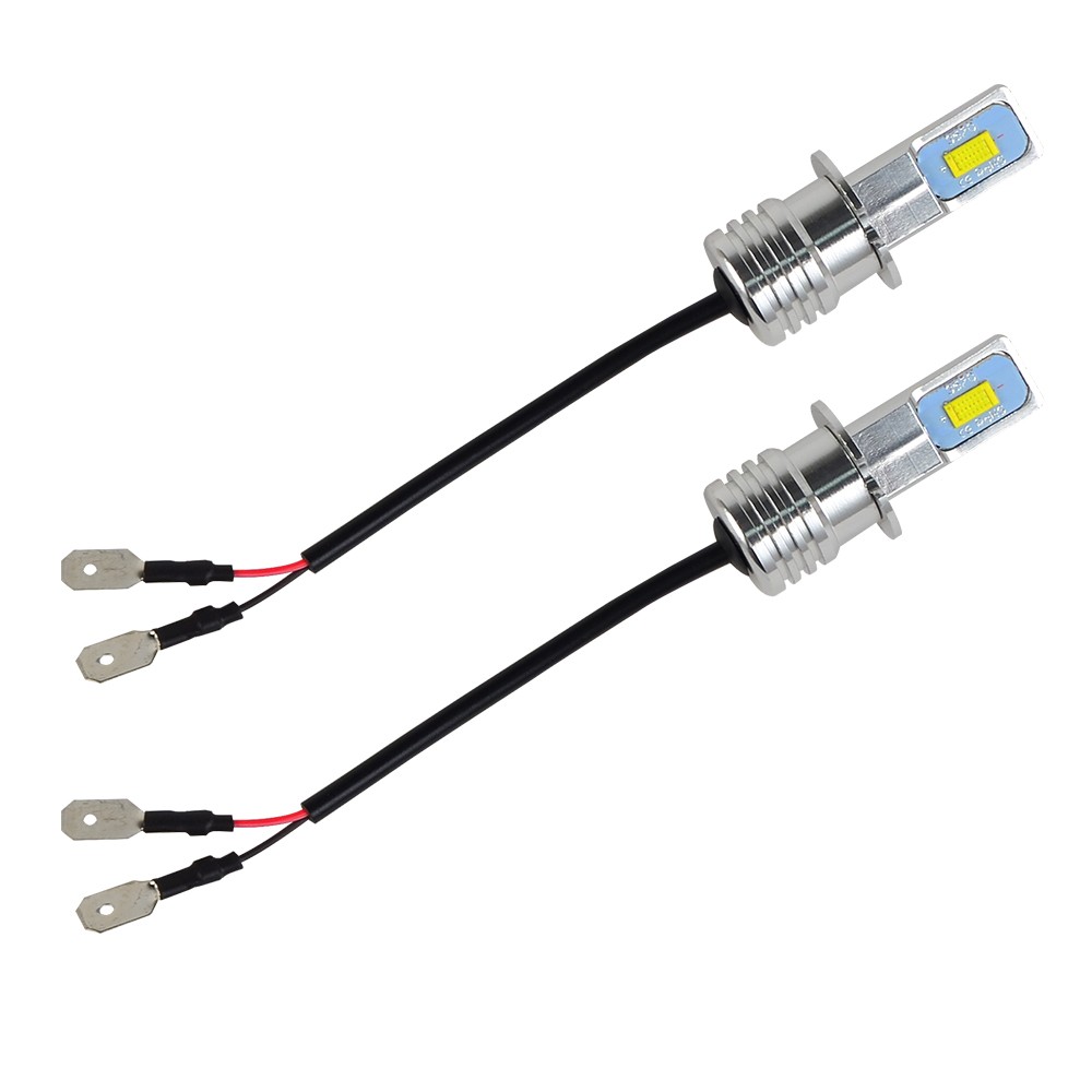 2x H3 LED Fog Light Bulbs Kit 6000K For Chevrolet Tornado 2016-2019 Driving Lamp
