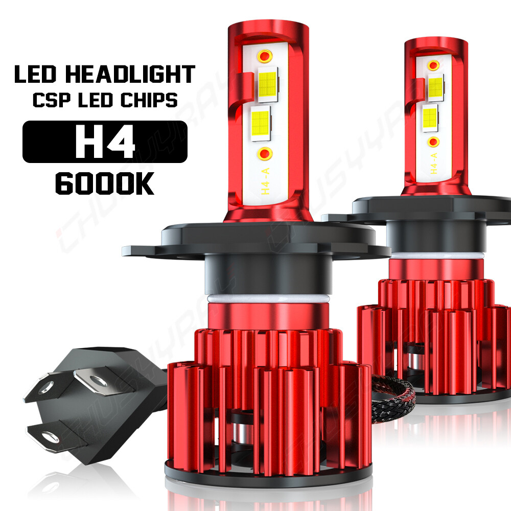For Smart Fortwo 2016 – 2018 LED Headlight Fog Light High Low Beam Bulbs H4+H11