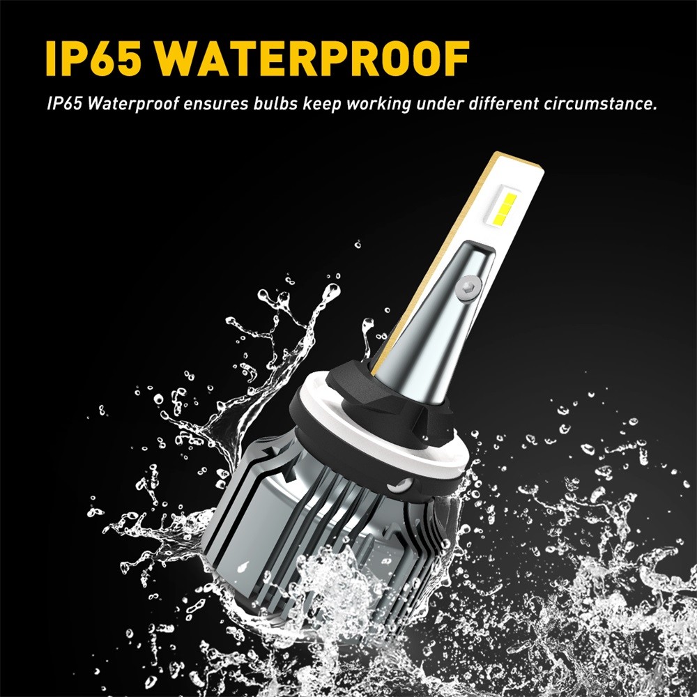 Fog Light Bulbs 6500k White Front Driving Lamps PAIR AUXITO I9 881 LED