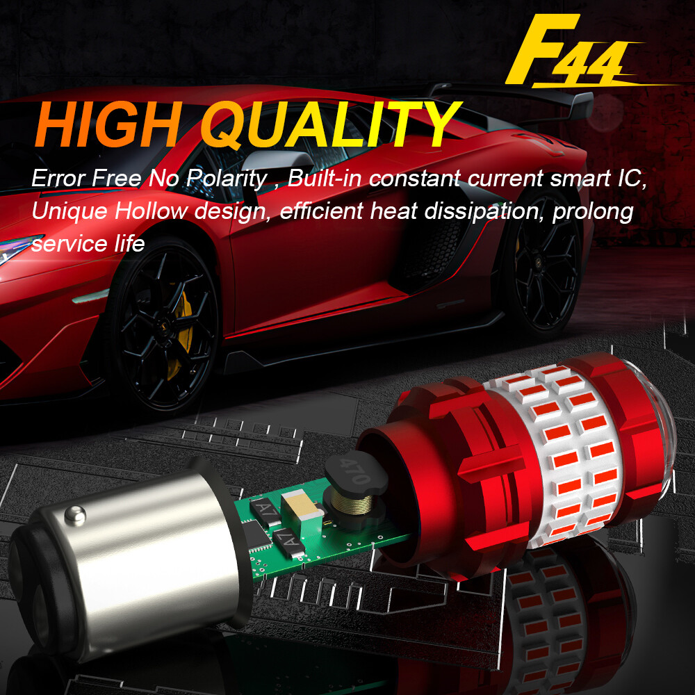 RED Flash LED Brake Stop Light 1157 for Hyundai Sonata Santa Fe 2001-19 Elantra