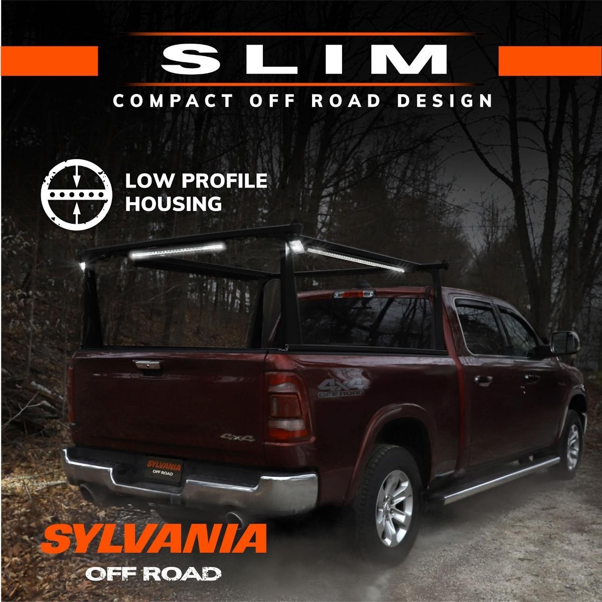 SYLVANIA – Slim 30 Inch LED Light Bar – Lifetime Limited Warranty – Combo Light