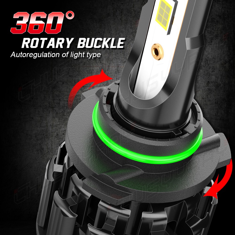 Chusyyray 80W 9006 HB4 LED Headlight Bulbs Low Beam Kits 6000K 8000LM Z3 Series