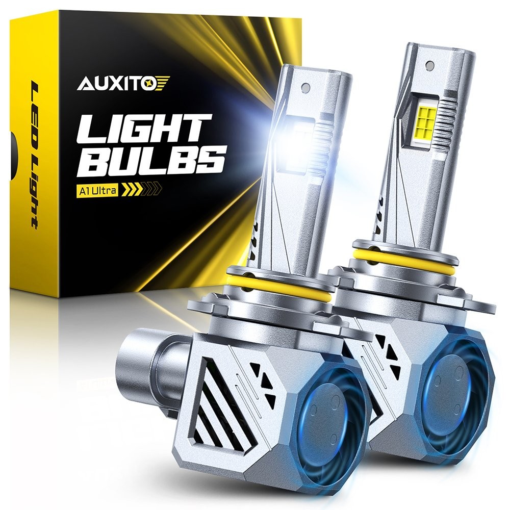 AUXITO 9012 HIR2 LED Headlight BulbS High Low White Super Bright Beam 100000LM