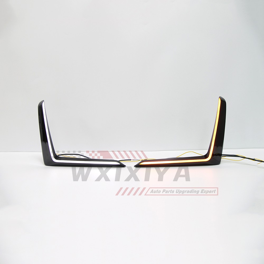 Pair LED Daytime Running Light for Honda Civic 11th 2025+ DRL Fog Lamp with Turn