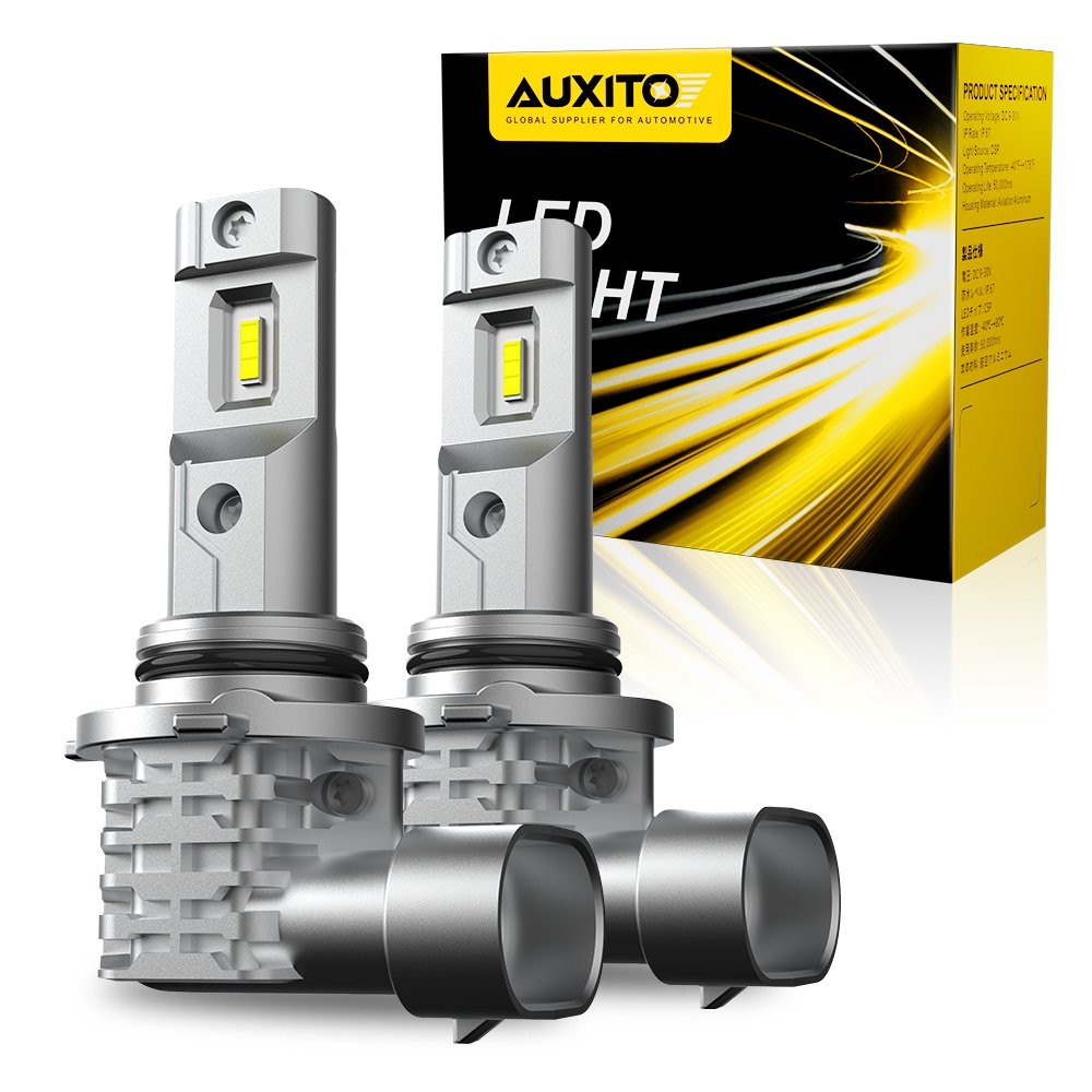 AUXITO 9006 LED Headlight Super Bright Bulbs Kit 360000LM HIGH LOW Beam 6500K