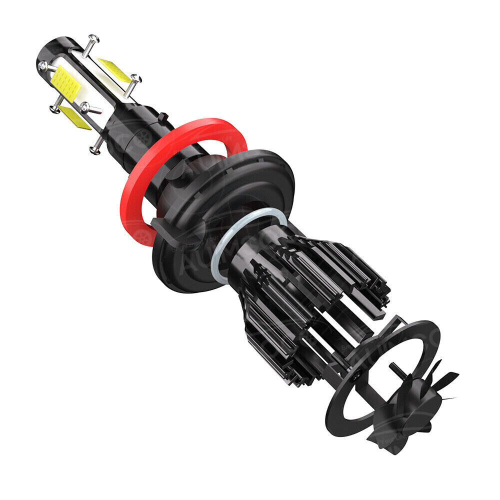 H13 9008 LED Headlight Kit COB 8000k 100000 Lumens White Hi/Lo Beam Bulbs A+++++