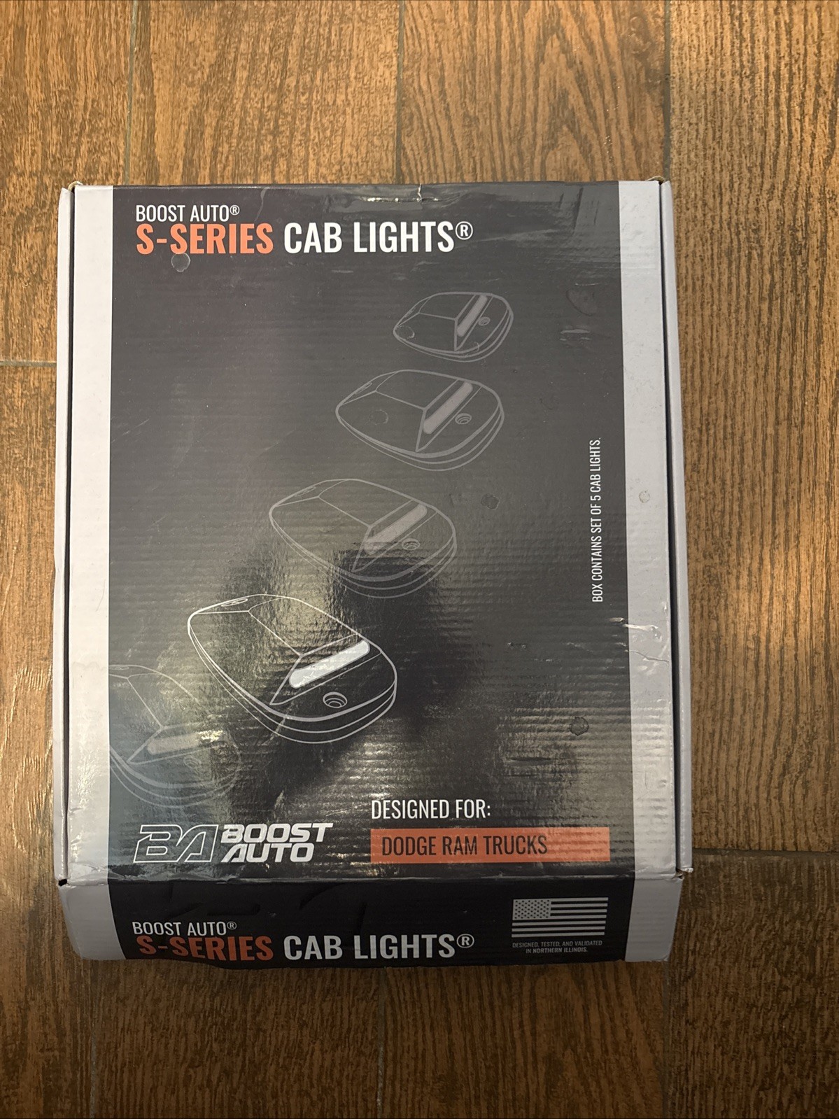 boost Auto Ram 2500 Cab Lights Brand New Black With White Lights