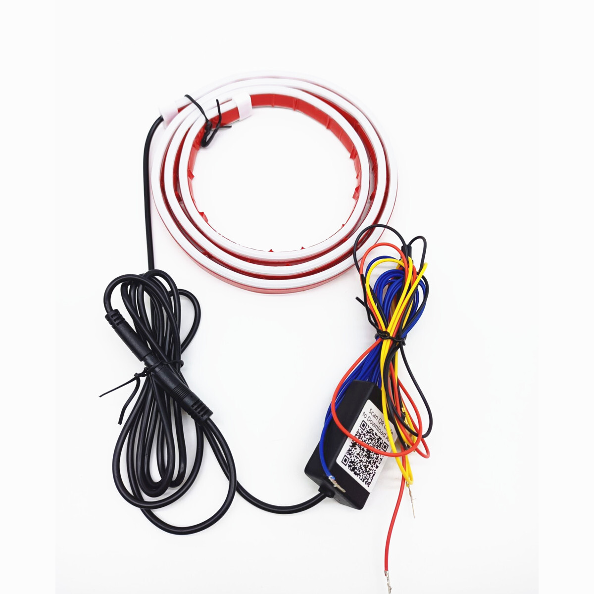 1.2M Car Ambient Light RGB LED Strip Waterproof Daytime Running Lamp APP Control
