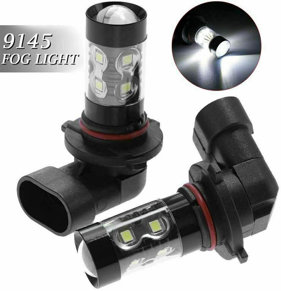6000K LED Headlight Fog Light Bulbs For 2006 2007 08 Dodge Ram 1500 2500 3500 4X