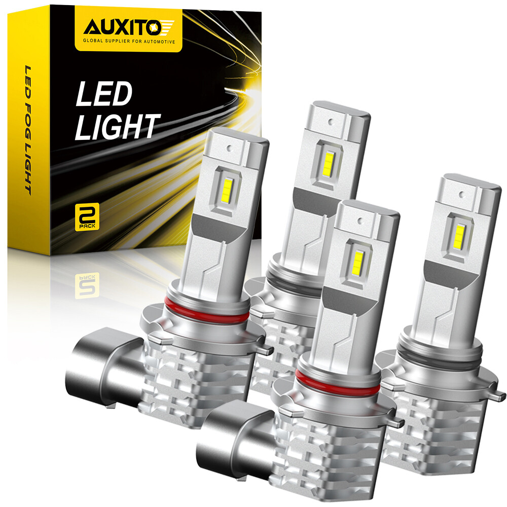 Auxito 9005+9006 Combo LED Headlight 400W 720000LM High/Low Beam 6500K Bulbs Kit