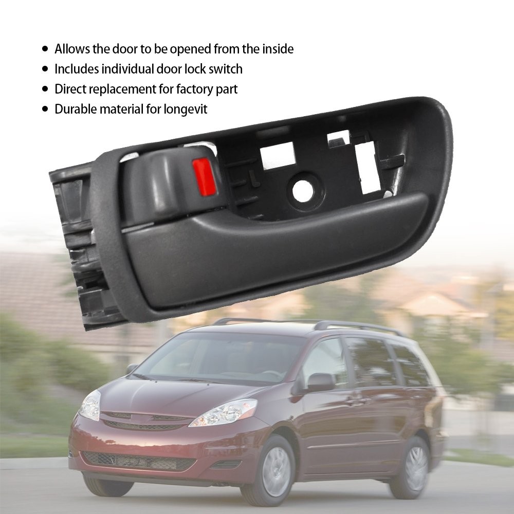 Interior Inside Door Handle Gray Front Left Driver Side FOR TOYOTA 04-10 Sienna