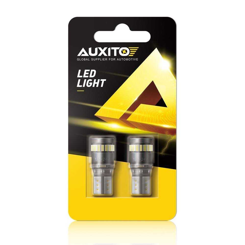 White T10 194 168 W5W 24SMD LED License Plate Inside Light Bulb Kit 6000K 2-20X