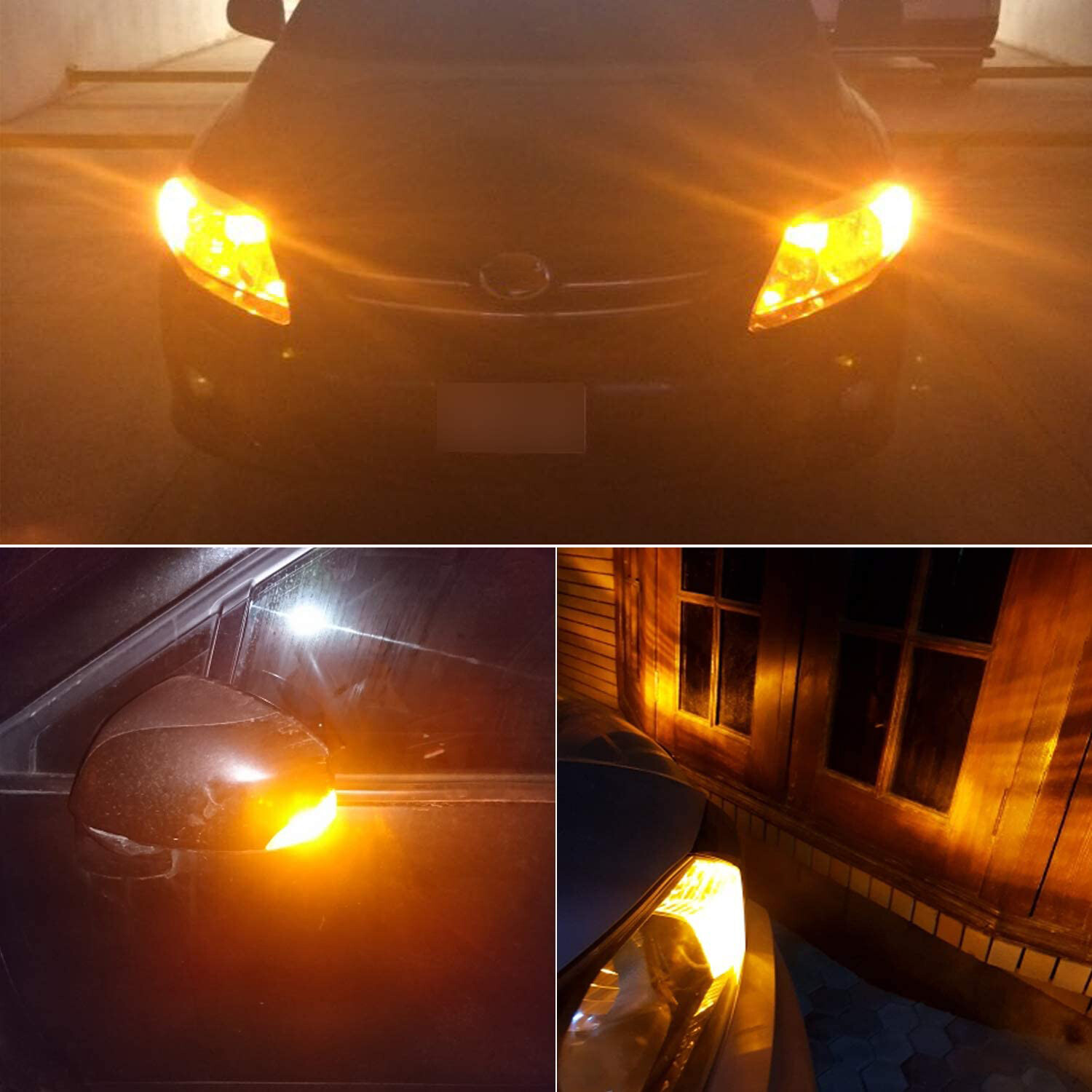 5Pcs 3000K Amber LED Cab Roof Marker Light Bulbs For Dodge Ford Truck SUV 4×4