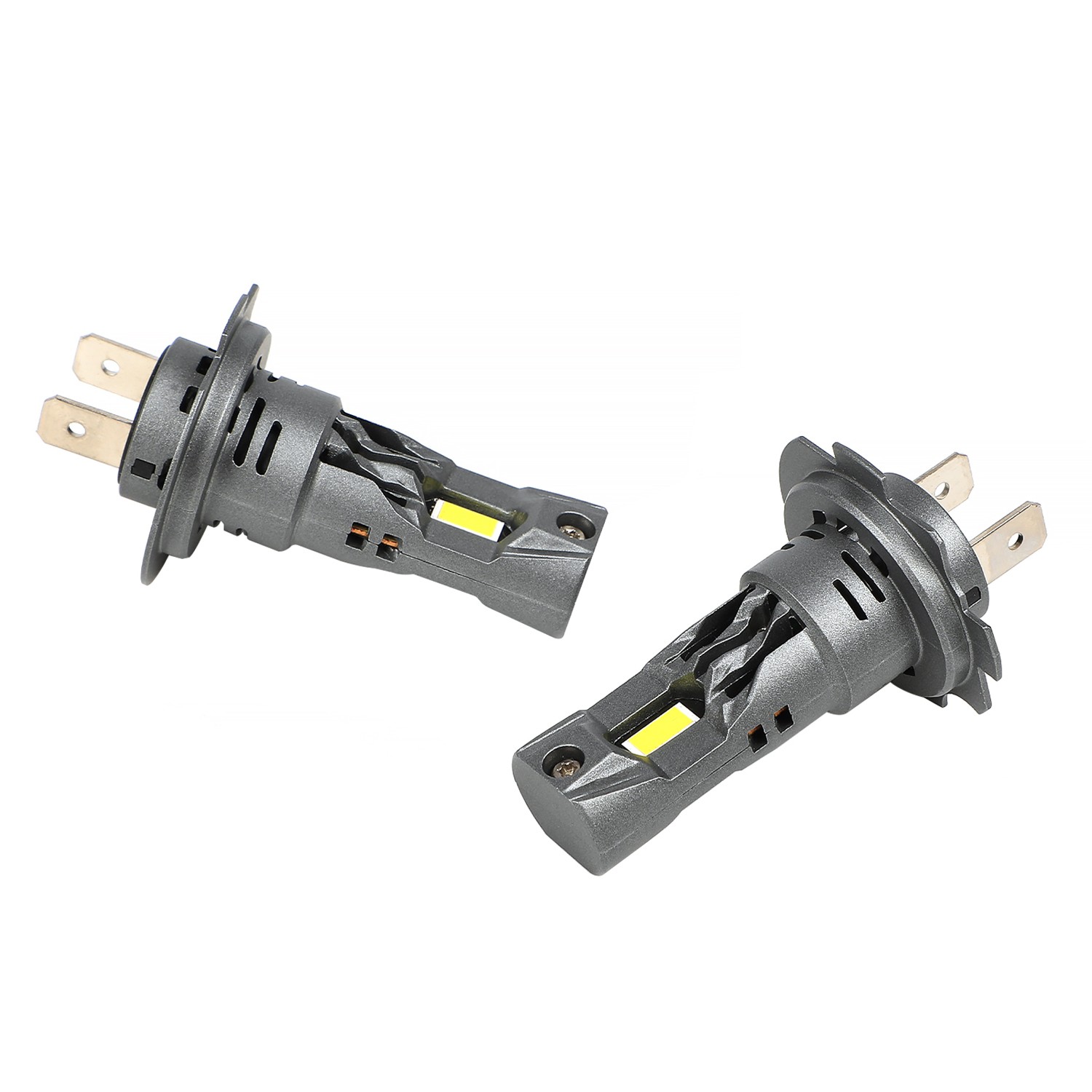 H7 LED Headlight Bulb Kit High Low Beam 220W 60000LM Super Bright 6000K White US