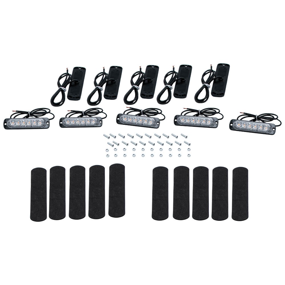 LED Light Bar Strobeh Signal Lamp for Off road Truck Diecast Aluminum Housing