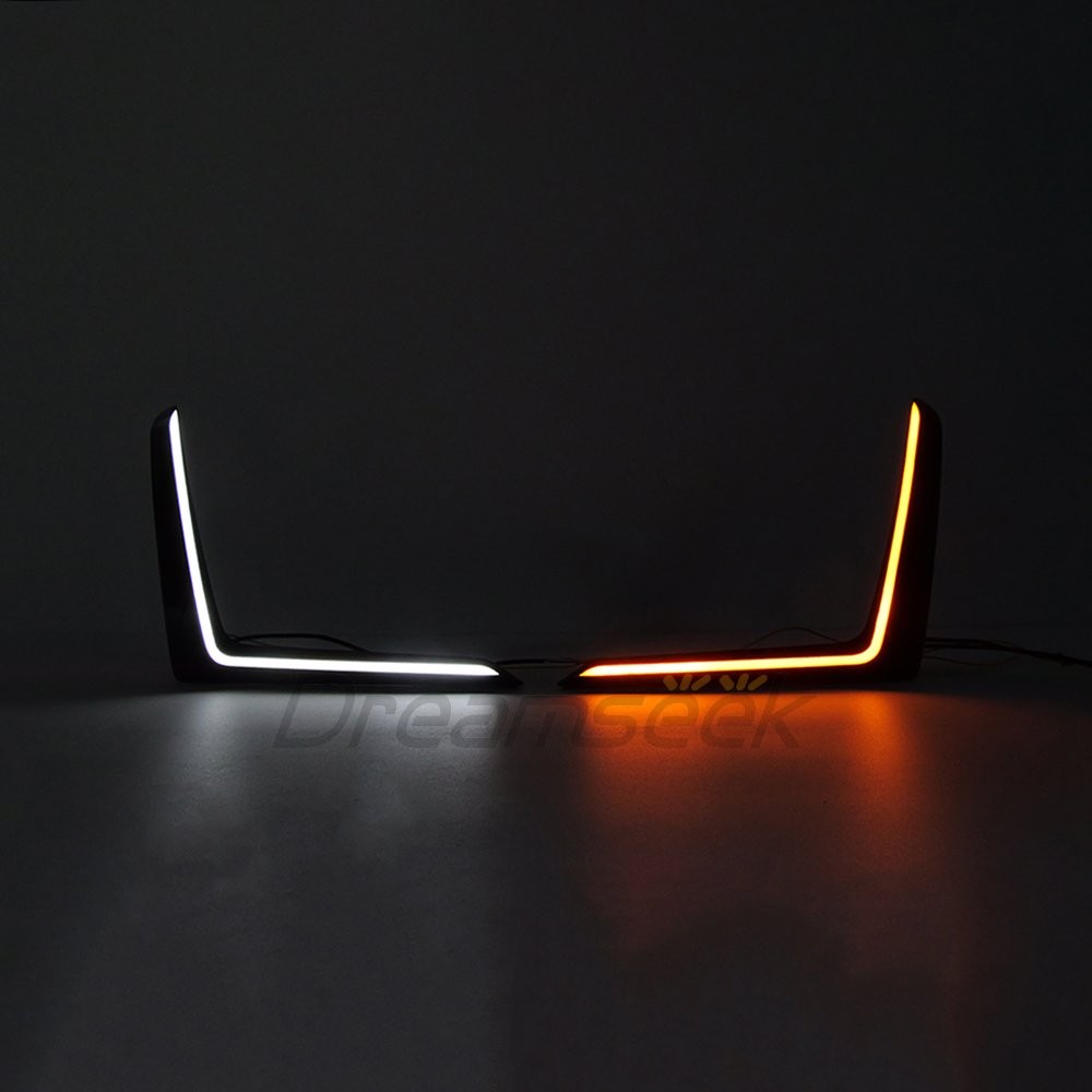 LED DRL for Honda Civic 11th 2025+ Daytime Running Light Fog Lamp w/ Turn Signal