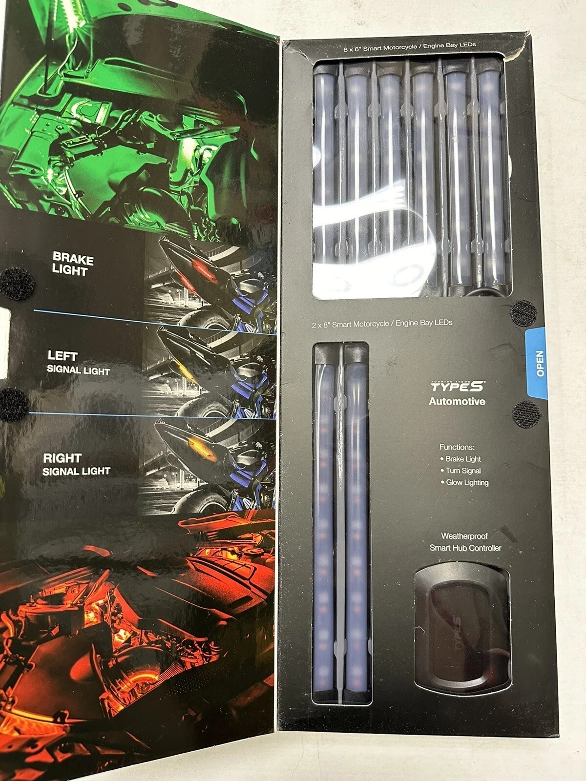 TYPE S Hyperbright Smart Motorcycle Under Hood LED Kit brand new