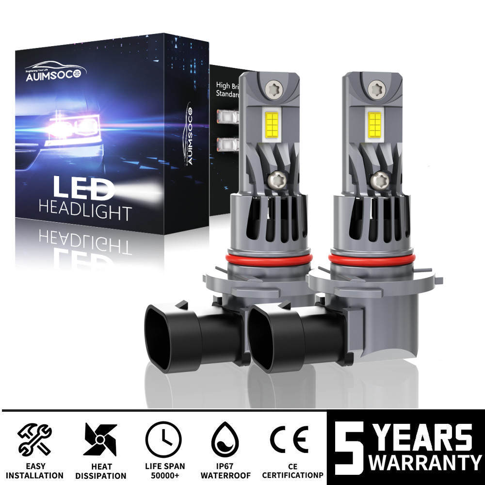 For Chevrolet Malibu 2016-2018 LED Headlight Hi&Lo Beam Bulbs Cool White 72000LM