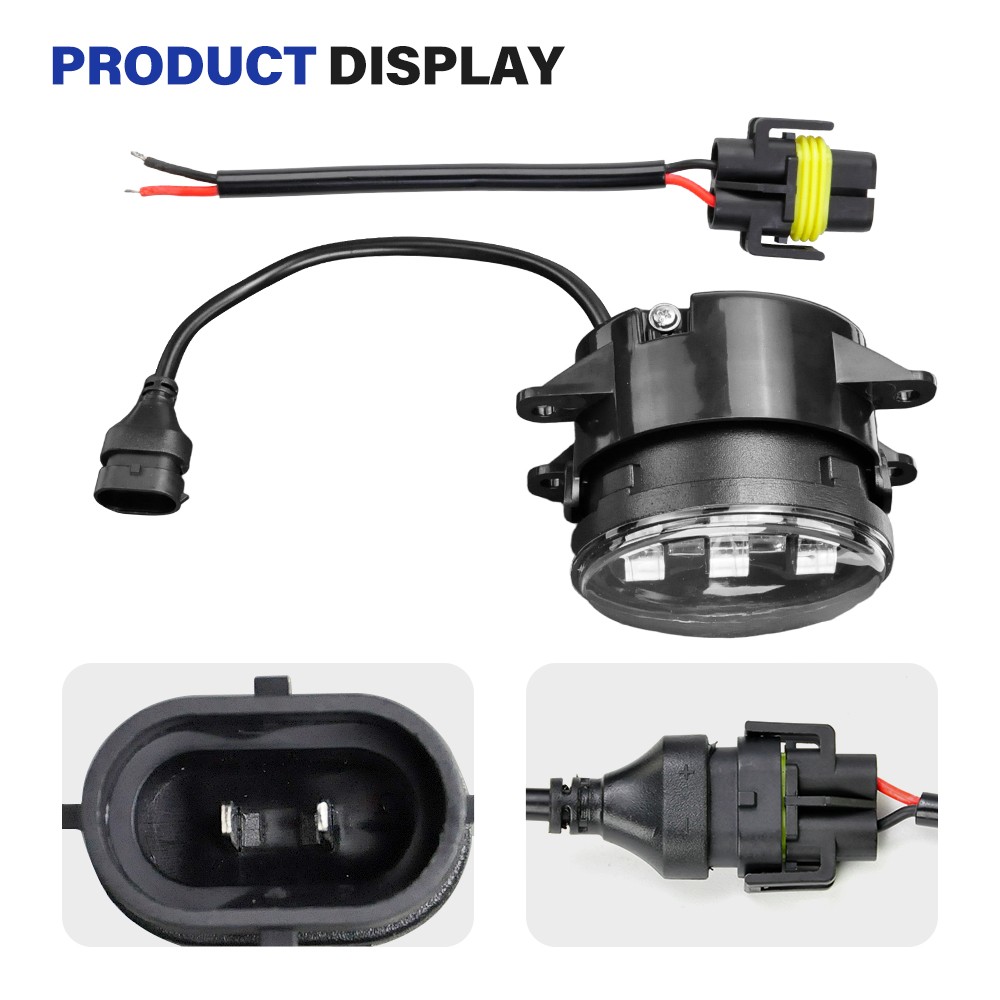 For 2011-2015 Ford Explorer Fog Lights Driving Bumper Lamps Replacement Pair US