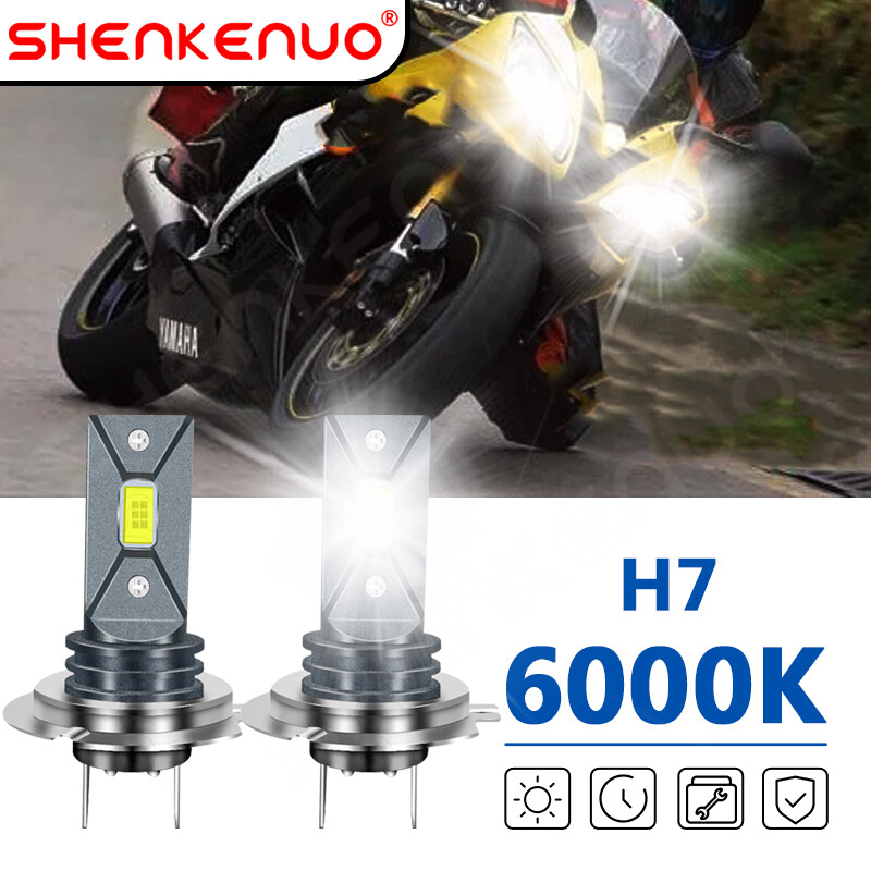 For Yamaha YZF-R6 R6S 2003-2016 H7 Xenon HID Hyper White Headlight Lights Bulbs