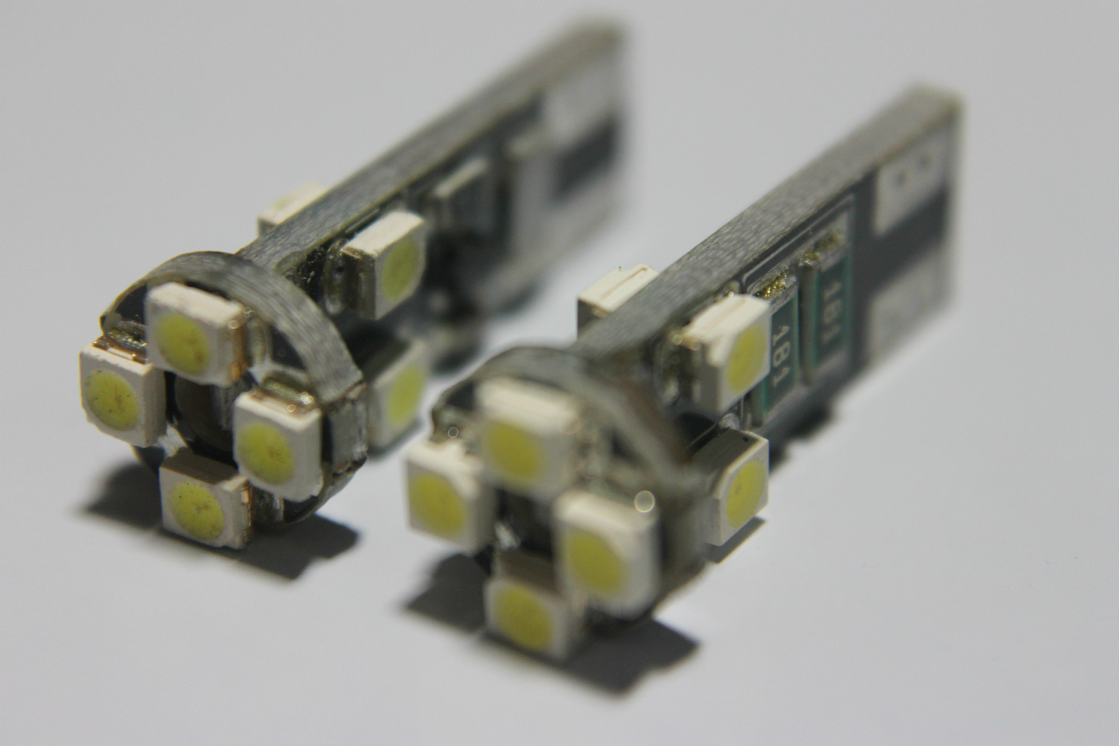 Error Free White 8 LED Bulbs Canbus Side Marker Position Lights