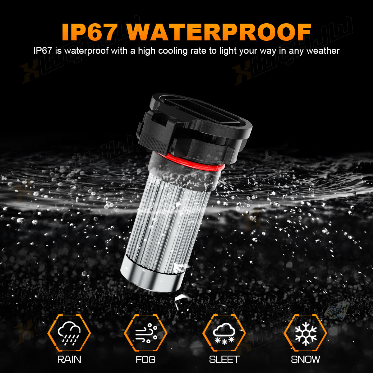 XWQHJW H16 5201 5202 Super Bright LED Fog Daytime Running Light Bulb Xenon White