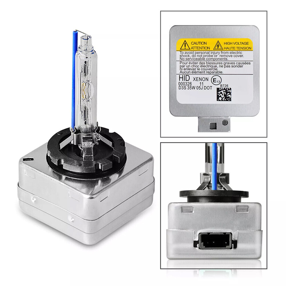 2pcs D3S 6000K 42403 42302 66340 66340HBI HID Xenon Headlight Bulbs Set NEW