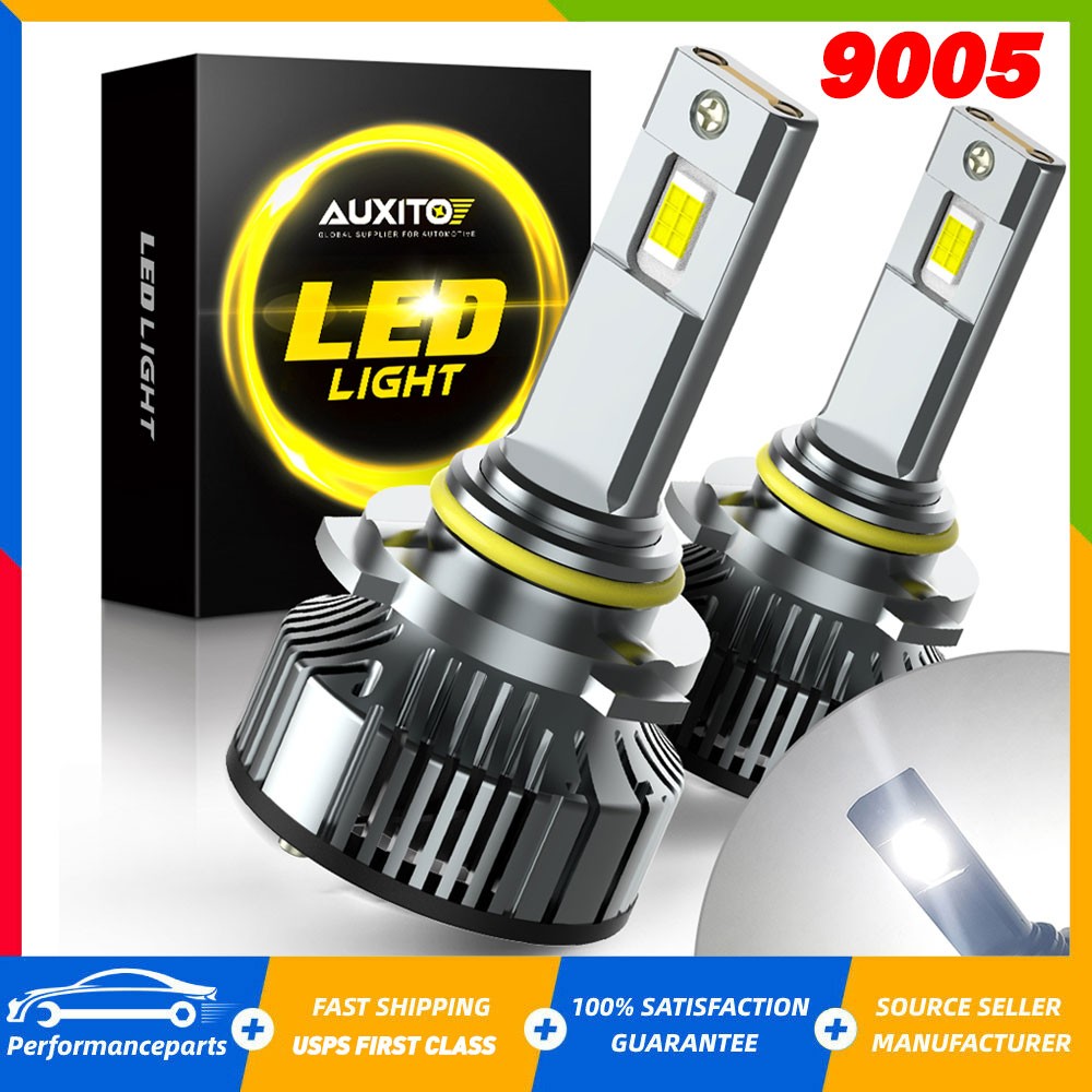 2x 9005 LED Headlight Kit Hi Low Beam Bulbs Super Bright 6500K HID White 20000LM