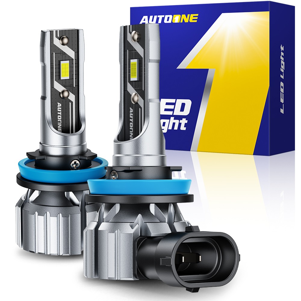 H9 H11 LED Headlight KIT Bulb 6500K Hi&Low Beam Super Bright White H8 FOG Lamps
