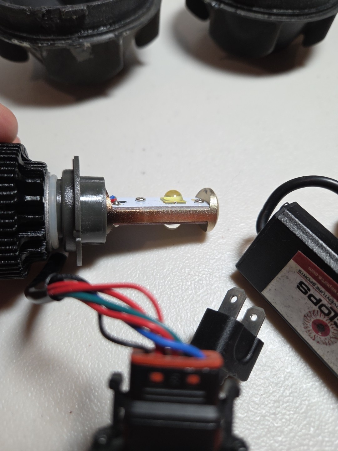 CYCLOPS H7 LED BULB CONVERSION 2012 Yamaha Super Tenere 1200