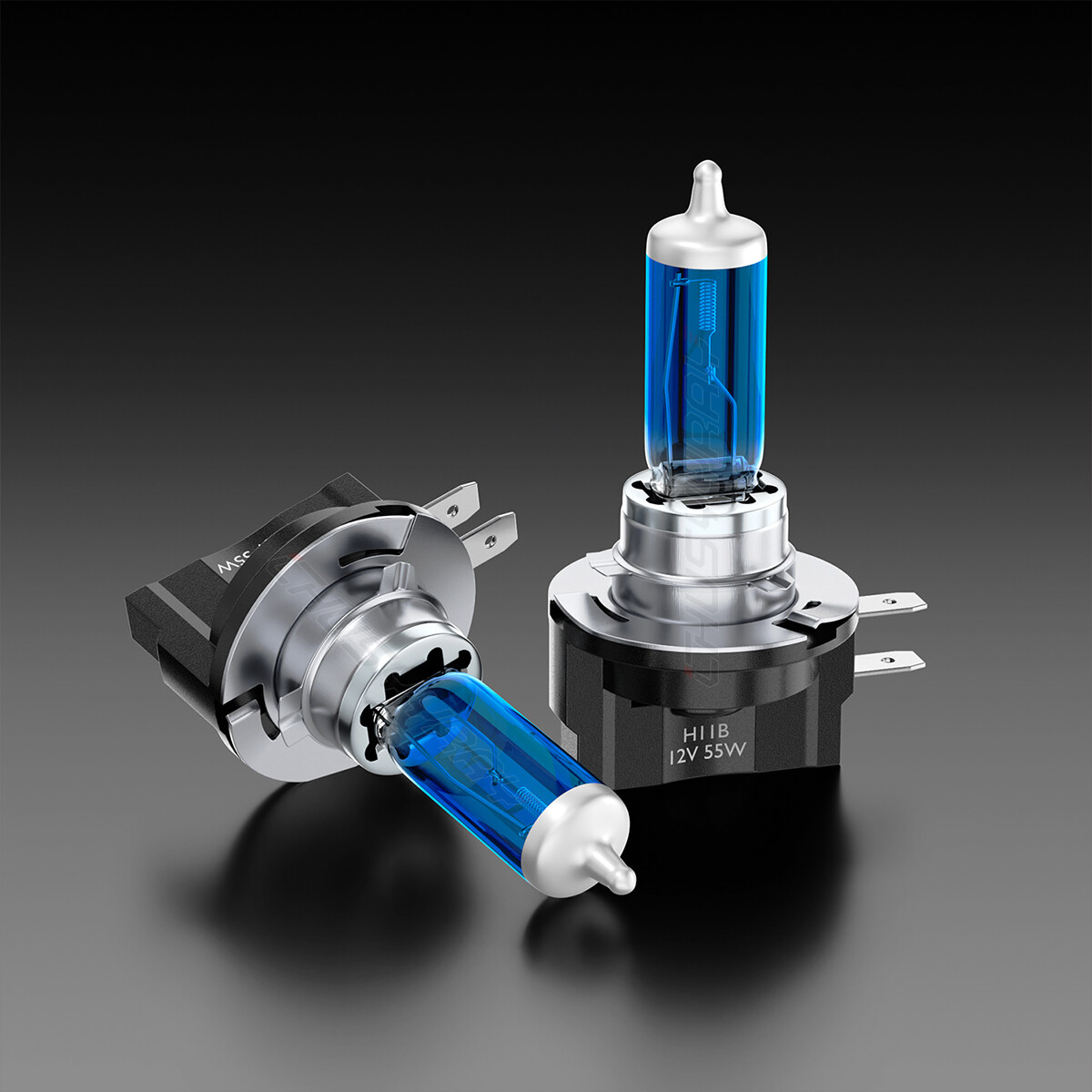 2PCS H11B Halogen Headlight Bulbs Conversion Kit Low Beam White Super bright