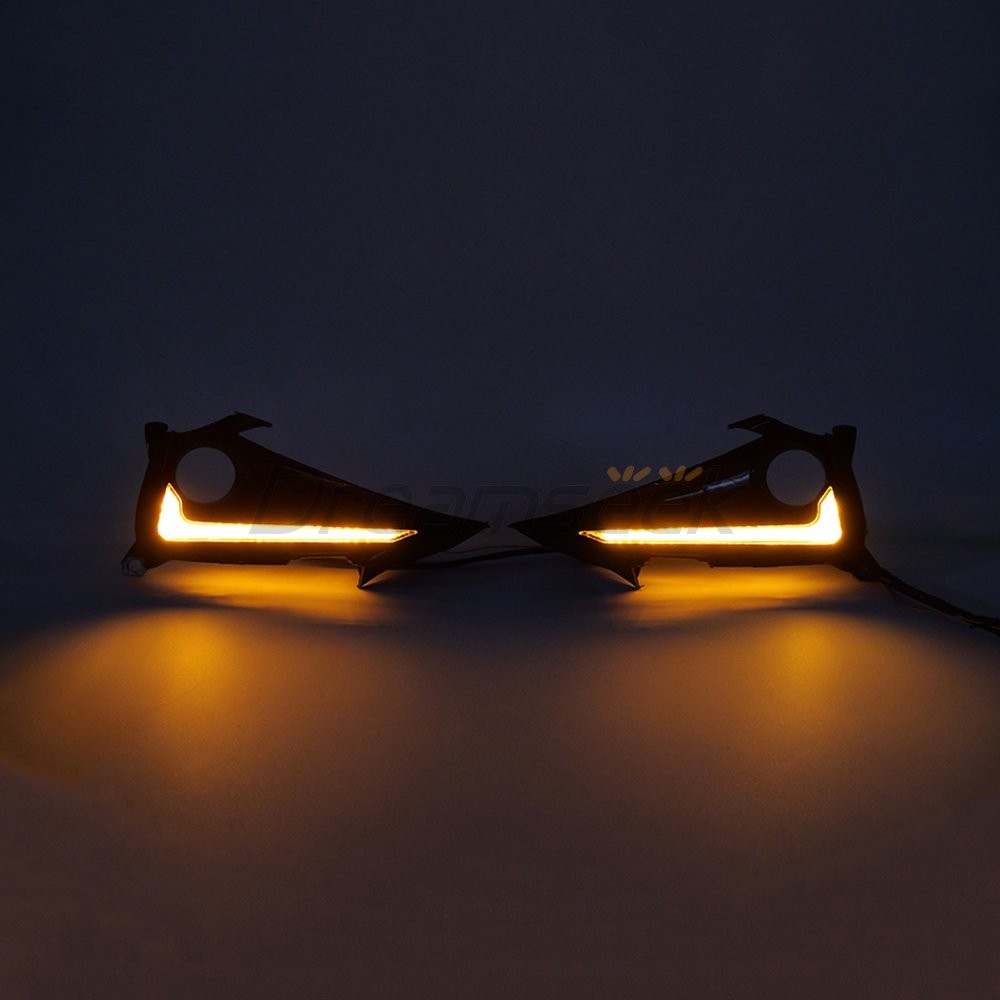 LED DRL for Toyota Corolla Hatchback 2019-22 Daytime Running Light Fog Lamp Turn