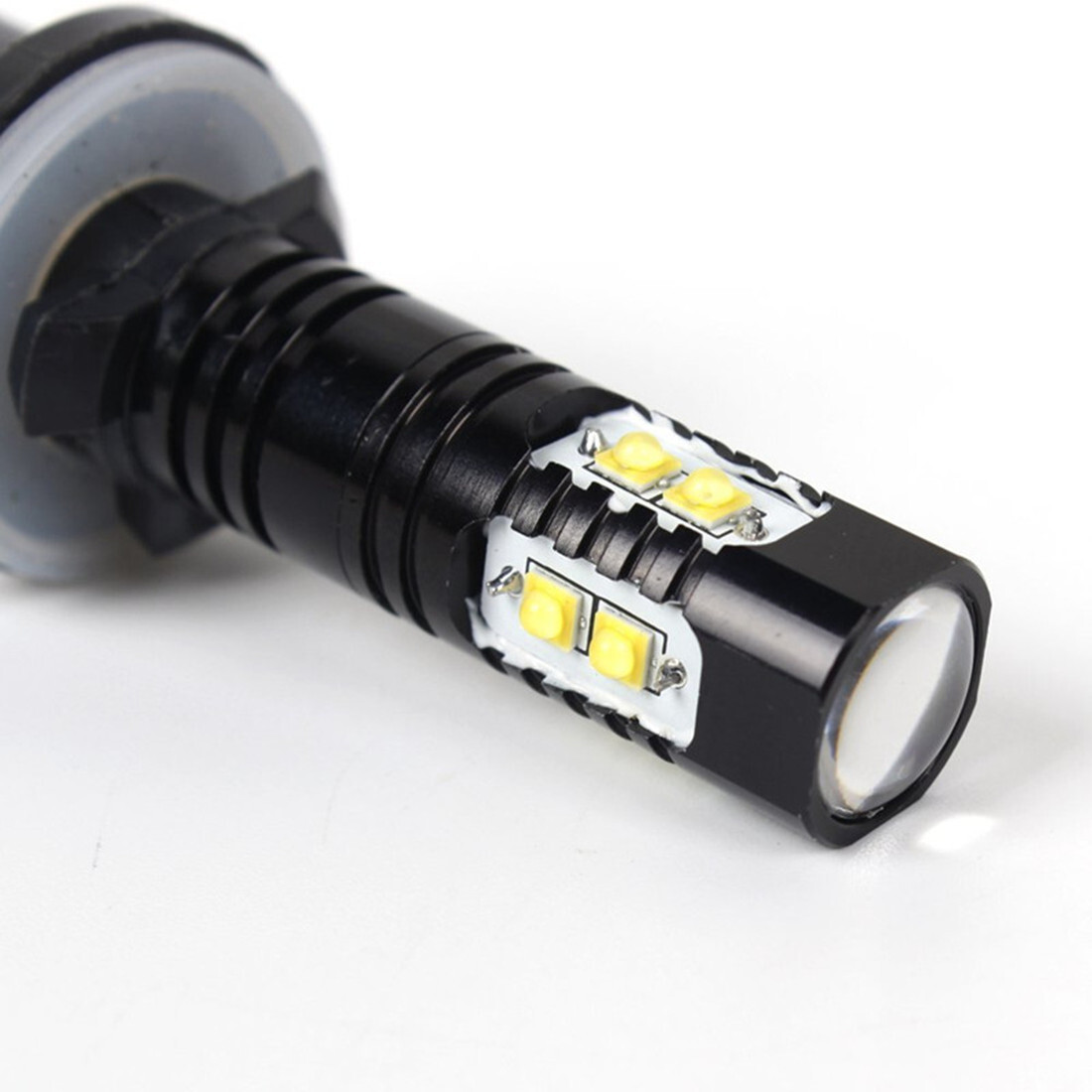 880 899 LED Fog DRL Light Bulbs 4000LM High Power 8000k Pure White Set of 2