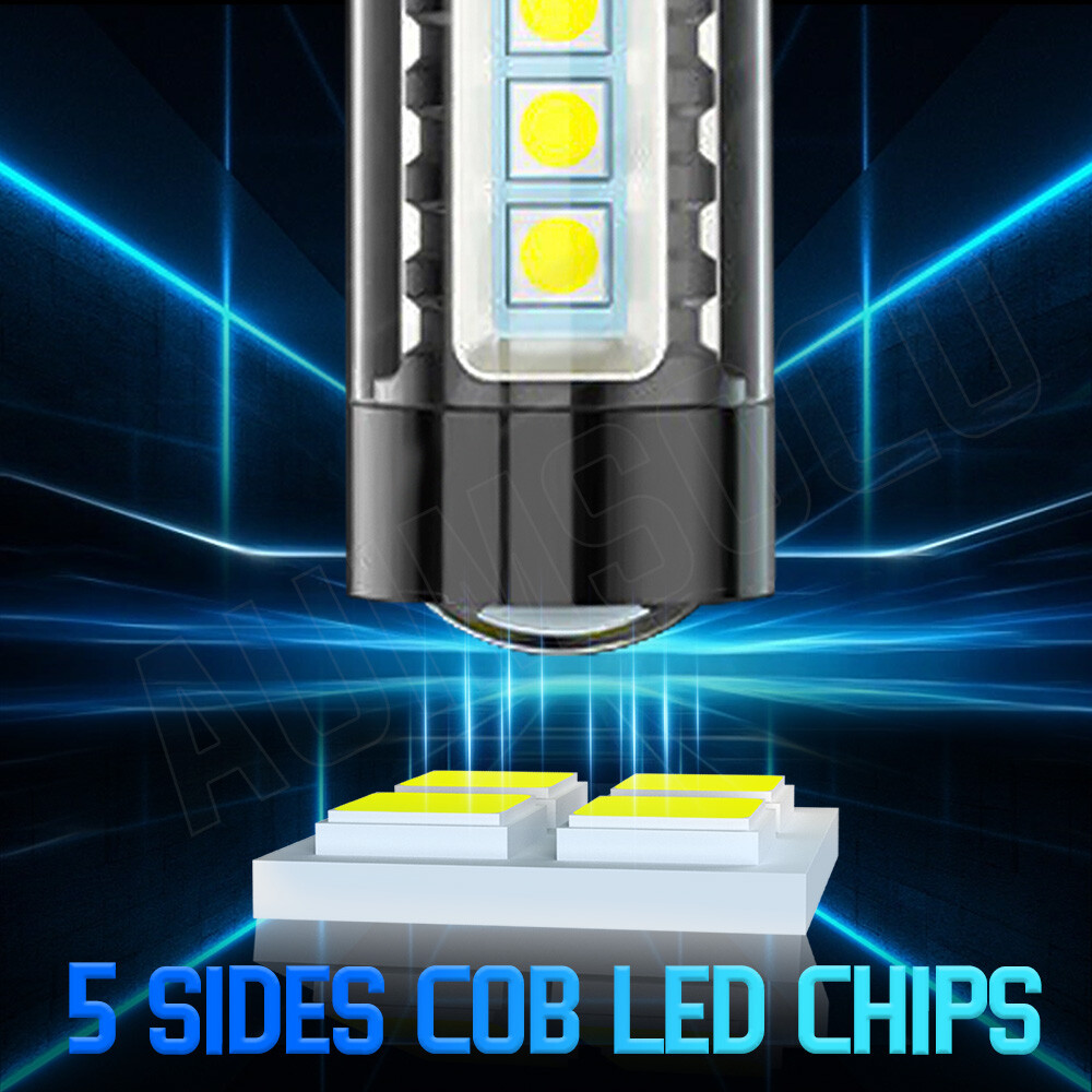 9008 9145 Combo LED Headlight Bulbs Kit High/Low Beam Super Bright 10000K White
