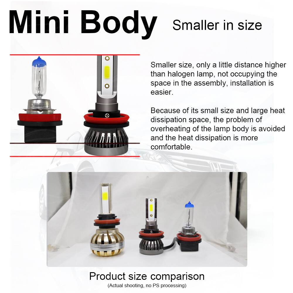 For GMC Yukon XL 2000-2006 6x Combo 6000K LED Headlight Hi-Lo Fog Light Bulbs