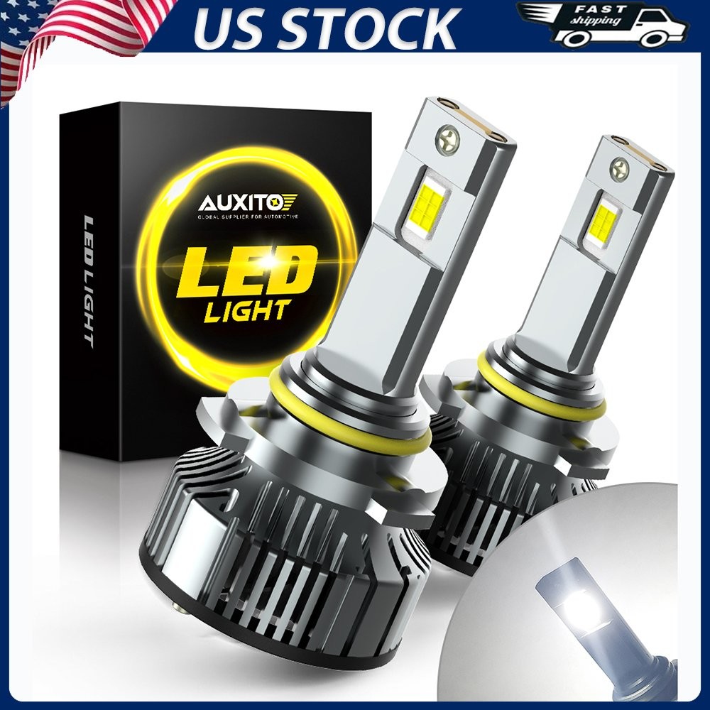 2x 9005 HB3 LED Headlight Bulbs Super Bright 360000LM White 10000K High Beam
