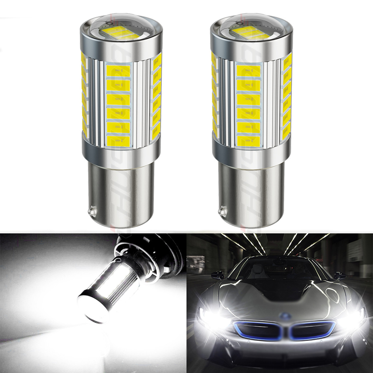 2 SUPR Brite LED light bulbs for Craftsman T110 T120 T130 T150 headlights lights