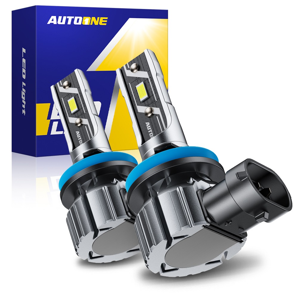 H9 H11 LED Headlight KIT Bulb 6500K Hi&Low Beam Super Bright White H8 FOG Lamps
