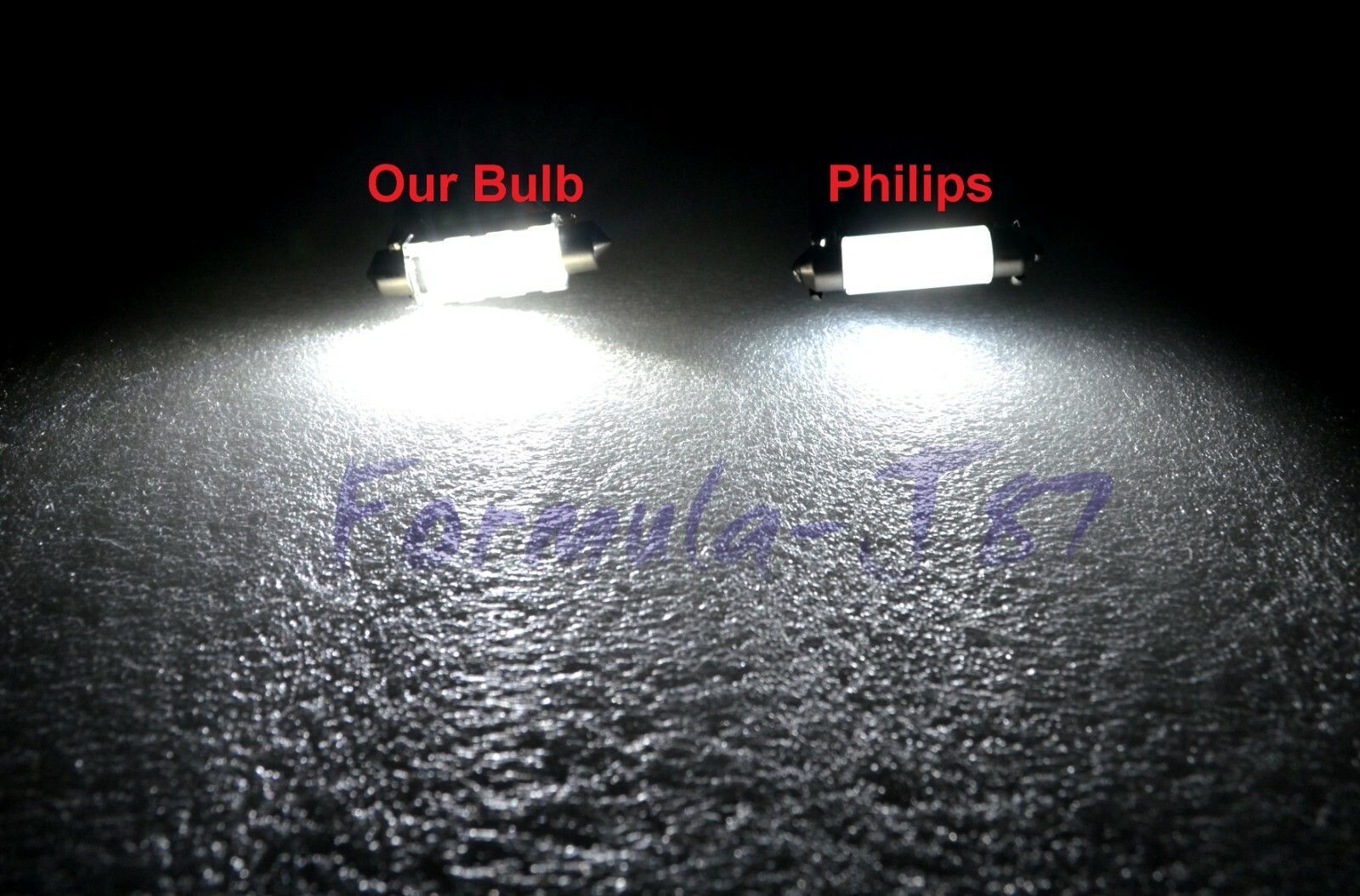 LED 5W Light CANbus 28-29MM White 5000K Two Bulb Interior Dome Replacement Stock