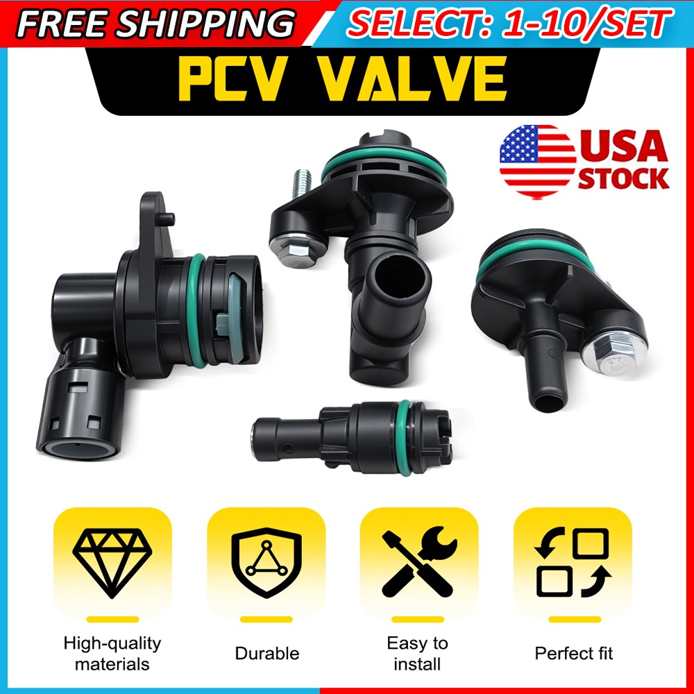 4-40x Fit Chevrolet Malibu Cadillac ATS Positive Crankcase Ventilation PCV Valve
