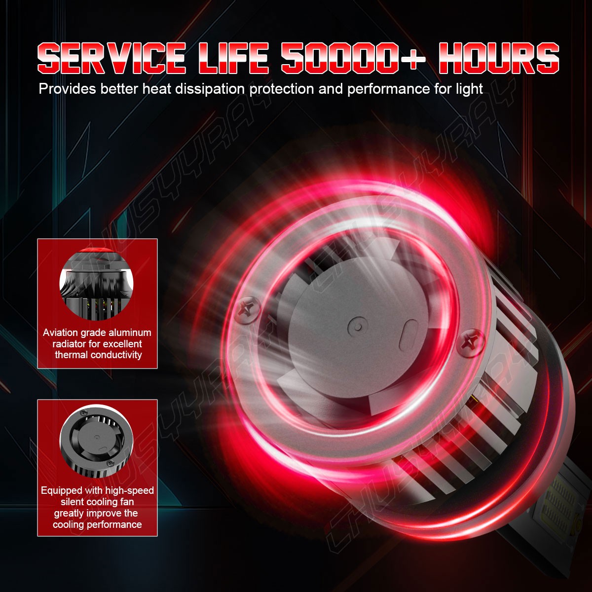 FIT Chevrolet Impala Limited 2014-2016 – 6x LED Headlight Hi/Lo + Fog Light Bulb