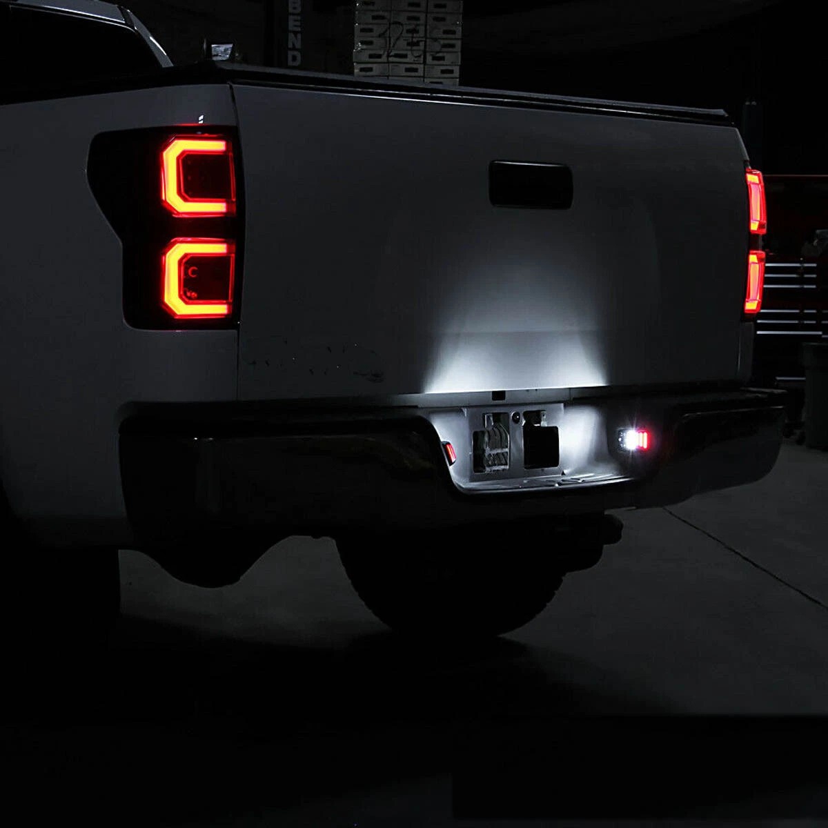 Car LED License Plate Lights Tag Lamp For Toyota Tundra 2000-2013 Tacoma 2006-15