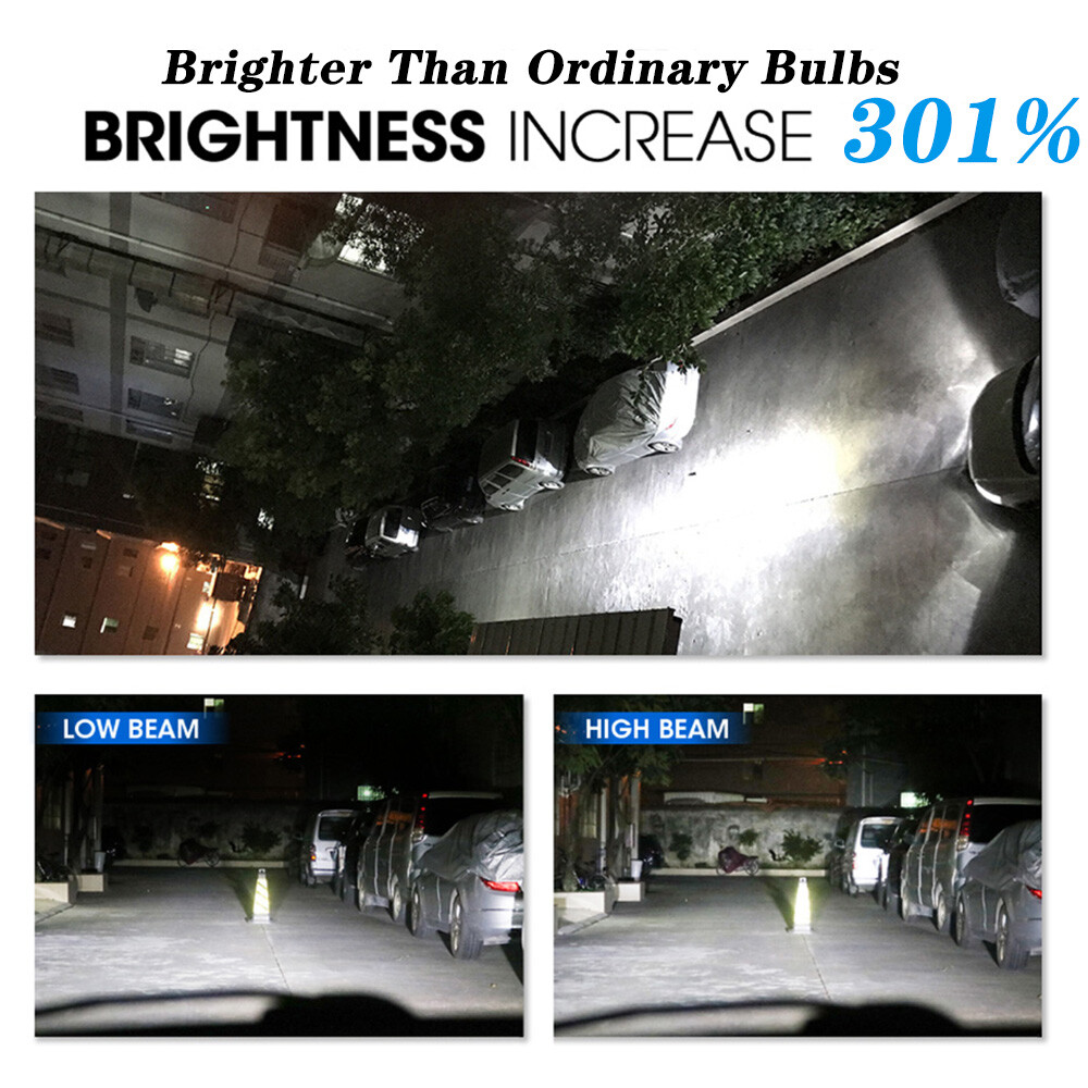 D2S D2R D2C D2H LED Headlight Bulb 6500K /set High low beam Heavy Duty Kit