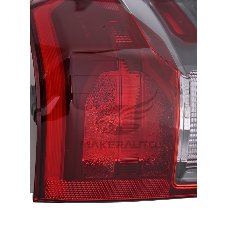 Pair LED Tail Light Lamp Left & Right for 2022-2025 Ford Maverick XLT Red Smoked