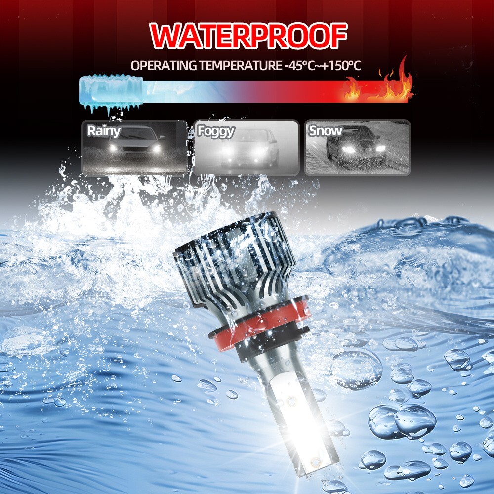 HB3 9005 High Low Beam HB4 9006 LED Headlight Bulb Comb Car Lights 12V 6500K