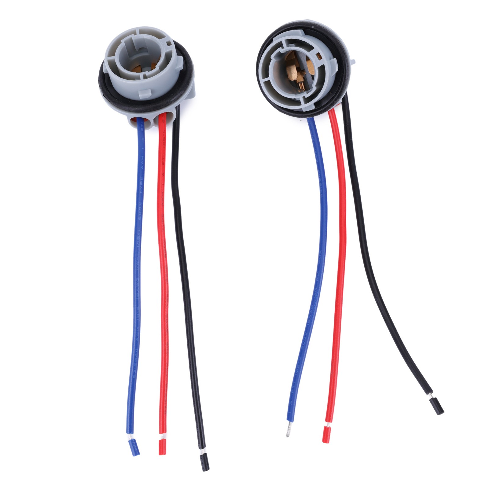 2x for 1157 1154 1016 1034 1053 1076 1130 LED Tail Light Bulb Socket Harnesses