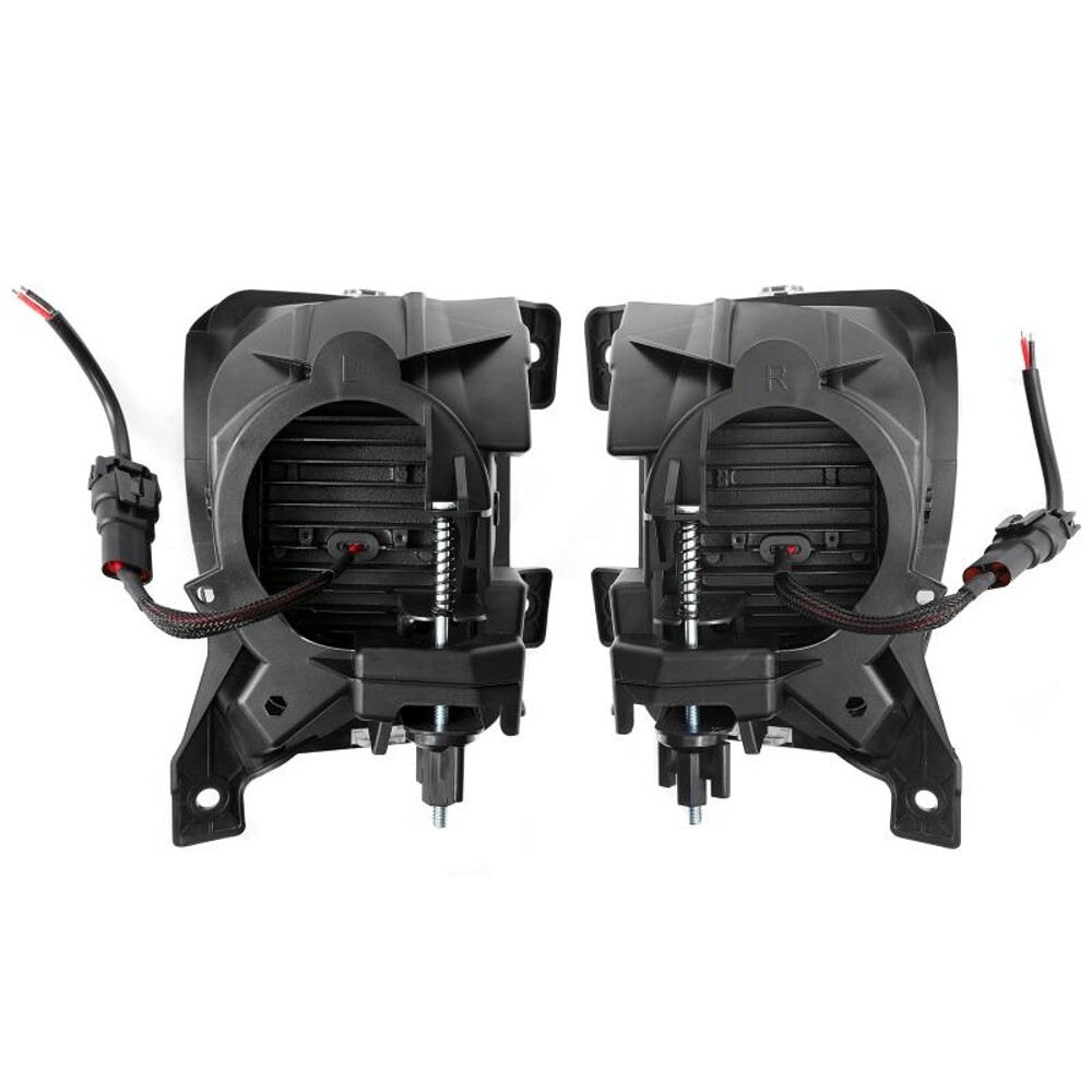 AUXBEAM LED Fog Lights Assembly For Dodge Ram 1500 2013 2014 2015 2016 2017 2018