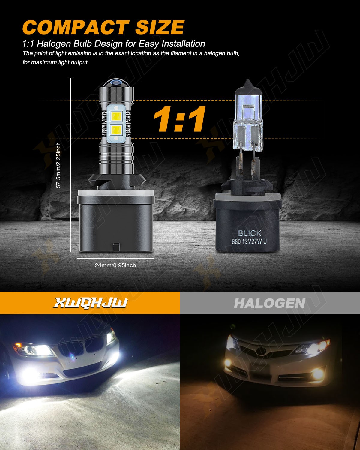 LED Headlights Fog Lights Bulbs Kits For Chevy Silverado 1500 2500 HD 1999-2002