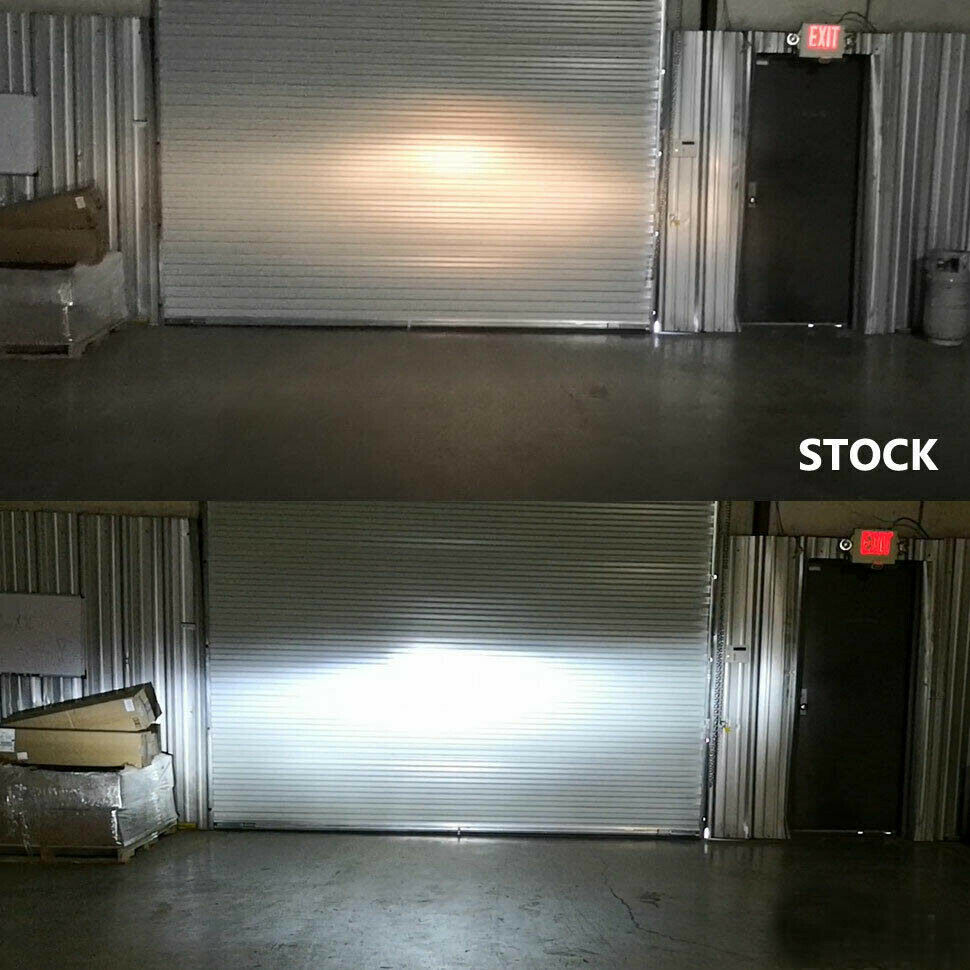 RIDROID H1 LED Headlight Bulb Conversion Kit High Low Beam Lamp 6500K White 2X